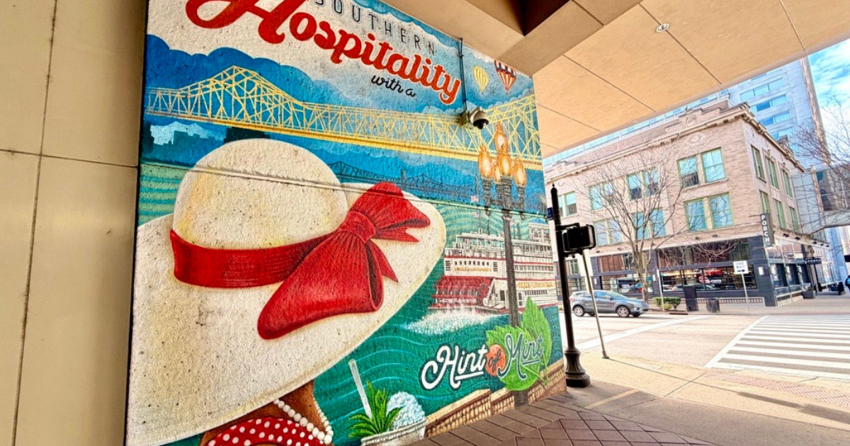 "Hint of Mint" Mural